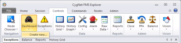 Control Tabs